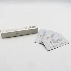 新品未開封 lujo ルジョー ニードルセラム 9g クリアアップファンデーションサンプル付き CR7-01-12-04