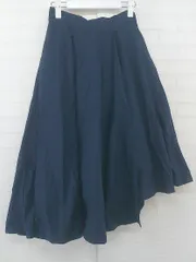 ◇ Ray BEAMS レイ ビームス ロング ギャザー スカート サイズ0 ネイビー レディース P  【中古】 【1210180001202】