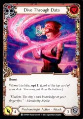 【中古】Flesh and Blood EVO189[C]：Dive Through Data (1)