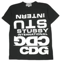 STUSSY × CDG ステューシー コムデギャルソン Tシャツ XL STUSSY × CDG ステューシー コムデギャルソン Tシャツ XL STUSSY