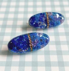 レジン♡ヘアクリップ♡ミニ２個セット♡