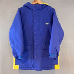 L.L.Kids by L.L.Bean エルエルビーン 中綿コート 青 × 黄 ブルー イエロー MED/10-12サイズ