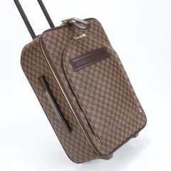 美品 ルイヴィトン ダミエ ペガス55 N23294 レザー スーツケース