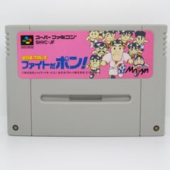 SFC 動作確認済み 全日本プロレス　ファイトだポン！  ソフトのみ スーパーファミコン  