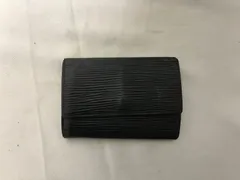 本物ルイヴィトンLOUISVUITTONエピLVキーケース6連キーリング鍵ビジネススーツメンズレディース旅行トラベル黒ブラック