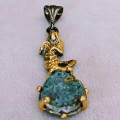 ＊NEW＊ トルコ製 ハンドメイド 天然石 ペンダントトップ シルバー925