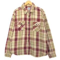古着 ビッグサイズ 80年代 ファイブブラザー Five Brother 長袖 フランネルチェックシャツ USA製 メンズXXXL相当 ヴィンテージ/eaa493288