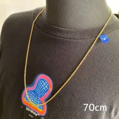 ゴールド ロングチェーンネックレス