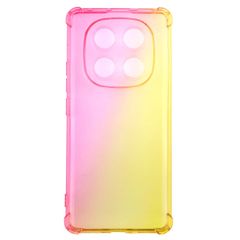 Redmi Note 14 Pro 5G ケース グラデーション 耐衝撃 ソフト ケース 【Color】イエロー・ピンク