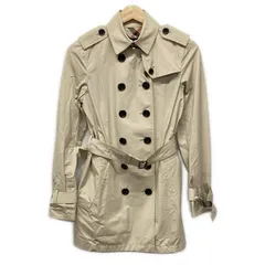 美品 バーバリー トレンチコート ベージュ ロング丈 大きいサイズ BURBERRY ベージュ トレンチコート ロング丈 レディース