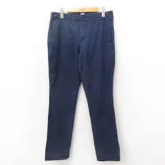 W32/古着 ギャップ GAP パンツ メンズ 紺 ネイビー 25may20 中古 ボトムス ロング