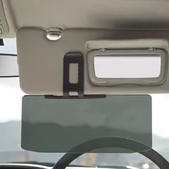 【ラスト1点】車用偏光サンバイザー、ポリカーボネートレンズ付き車用偏光サンバイザーサンシェードエクステンダー、アンチグレアカーサンバイザーがサングレアから保護、アンチグレアカーバイザーがクリアビジョン (style1)