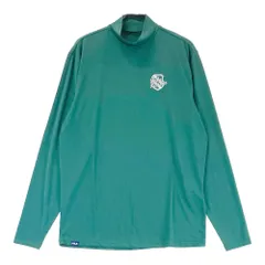 サイズ：M FILA GOLF フィラゴルフ  モックネック　長袖Tシャツ  グリーン系 [240101337053]# ゴルフウェア メンズ ストスト