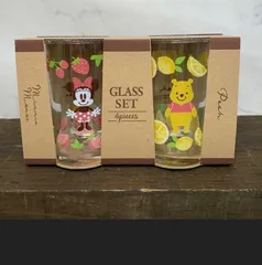 🍓新品・送料無料 🍓ディズニー グラス 4個セット