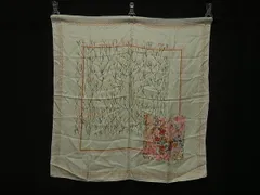 ChristianDior クリスチャンディオール フラワー 花柄 大判 スカーフ ストール ショール アイボリー系×マルチカラー DK2485