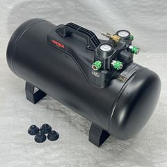 【未使用・展示品】 サブタンク アルミ製 コンプレッサー用 予備 タンク 補助 容量36L 最大圧力1.25MPa YS-DC36LT 【711】