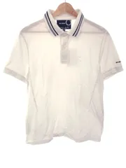 RAF SIMONS × FRED PERRY ラフシモンズ × フレッドペリー ワンポイントロゴポロシャツ ホワイト Mのサムネイル