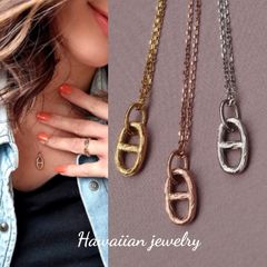 【Hawaiian jewelry】マリンクラシカルネックレス