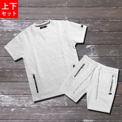 LUXE/R(ラグジュ) フクレジャガードTシャツセットアップ セットアップ メンズ 上下セット ジャージ スウェット