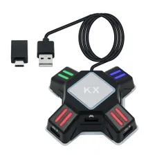 Mcbazelキーボード・マウス接続アダプターSwitchスイッチコンバーターKXゲームコンバーターゲーミングコントローラー変換Switch/PS4/PS3/XboxOne対応