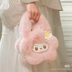 北京ポップランド限定　labubu mokoko ふわふわお花バッグ 最安値！】北京ポップランド限定 labubu mokoko ふわふわお花