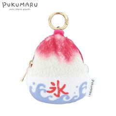 ミニチャームポーチ（ぷくまる） かき氷 GPO0371-B