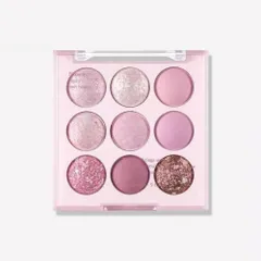 新品 LiangNiShi 9色アイシャドウパレット 韓国コスメ ラメ＆マット ピンク ブラウン ゴールド 涙袋メイク アイシャドウ 人気 可愛いアイシャドウ イエベ秋/ブルベ冬 （#12 ストロベリーミルクティー）