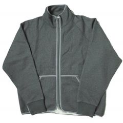 BEAMS PLUS ビームスプラス 20AW ミリタリーライナージャージ 11-18-5543-458 M CHARCOAL ジップアップ ブルゾン アウター g11305