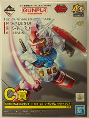 BANDAI SPIRITS 이치 반 쿠지 기동 전사 건담 건프라 40 주년 C상 SD 건담 EX 스탠다드 RX-78-2 건담 솔리드 클리어