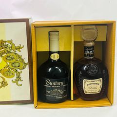 古酒】サントリー ウイスキー リザーブ オールド 未開栓 箱入り2本