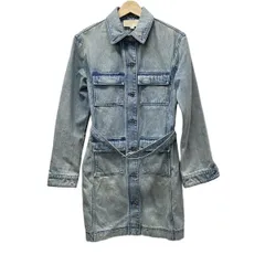 MICHAEL KORS(マイケルコース) コート サイズ0/25 レディース - ライトブルー 長袖/デニム/春/秋