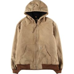 古着 カーハート Carhartt アクティブジャケット ダックフルジップパーカー メンズXL相当/eaa526204
