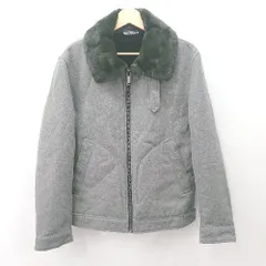 ■ ⊇ ZARA ザラ 秋冬 長袖 フェイクムートンジャケット サイズM グレー系 レディース E  【1507250013303】