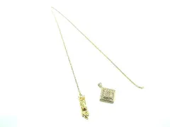 NINA RICCI ニナリッチ ラインストーン ネックレス ペンダント アクセサリー レディース ゴールド系 DE0125