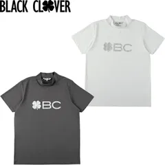 BLACK CLOVER ブラッククローバー ストレッチ REPEAT モックネック半袖 Tシャツ【ネコポス】