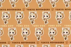 【中古】ポストカード 龍宮寺堅×ジャガー オリジナルポストカード(ちびキャラVer.) 「東京リベンジャーズ×東武動物公園」 グッズ購入特典