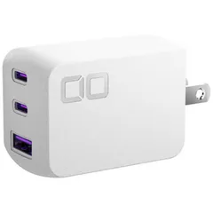 【新品 未使用 未開梱】CIO　NovaPort TRIO II 67W2C1A ［3ポート /USB Power Delivery対応 /GaN(窒化ガリウム) 採用］　CIO-G67W2C1A-N2-WHのサムネイル
