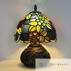 LEDテーブルランプ ステンドグラス 照明クラシック ヨーロッパ 手作り#アイリーヌショップ