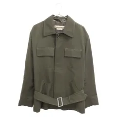 MARNI (マルニ) 18AW ベルテッド ミリタリー ジャケット コート カーキ JUMU0003U0のサムネイル