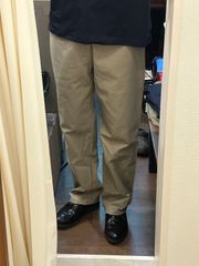 DOCKERS ドッカーズ Levi's リーバイス チノパン ノータックチノ メンズパンツ 綿パンツ カジュアルパンツ ベージュ ブラウン系 企業ロゴ TOYOTA W36L34 A-623