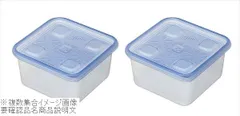【新品】ジップロックコンテナー 正方形 １１００ｍｌ ２個入のサムネイル