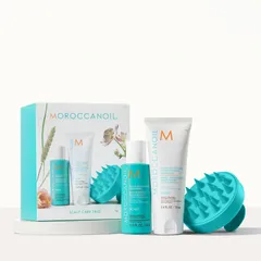 新品 MOROCCANOIL (モロッカンオイル) スカルプケアトリオ (シャンプー ＆ コンディショナー セット/各 70ml) アルガンオイル配合 (ラベンダー 、 ティ―ツリー 、 ベルガモット) お試しセット 旅行 トラベル