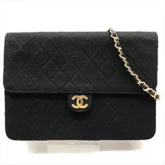希少　美品　シャネル クラッチバッグ ココマーク マトラッセ 紺　ジャージ素材 CHANEL - シャネル クラッチバッグ マトラッセ ココマーク