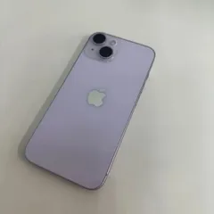 在庫僅少超美品 APPLE iPhone14 128GB パープル SIMフリー