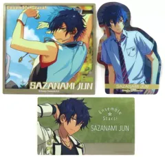 【中古】シール・ステッカー(キャラクター) 漣ジュン メタルステッカーセット(3枚組) 「あんさんぶるスターズ!」