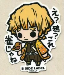 【中古】シール・ステッカー 我妻善逸 ステッカー 「鬼滅の刃×B-SIDE LABEL」