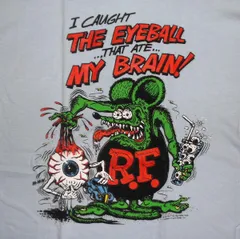 蒔田康介氏着用　RATFINK エドロス　tシャツ ラットフィンク 90s 00s Rat Fink Ed Roth ベルベルジン 蒔田康介 着用 - メルカリ