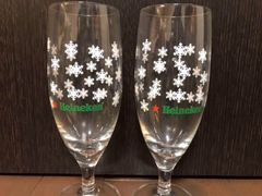 非売品 Haineken ビール ワイングラス ペアグラス