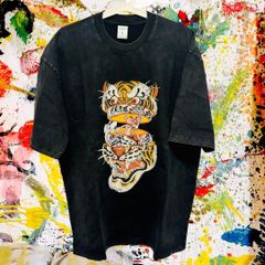 虎 ピンクパンサー ケミカルウォッシュ リプリント Tシャツ 半袖 メンズ 新品 ピンクパンサー Tシャツ キャラクターT 90s 80s ヴィンテージ アメリカンポップ ストリートファッション ピンクコーデ レトロアニメ ネオレトロ グラフィックT USJ