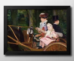 メアリー・カサット、「母の愛撫」、希少な画集より、 新品高級額装付 メアリー・カサット、「母の愛撫」、希少な画集より、 新品高級